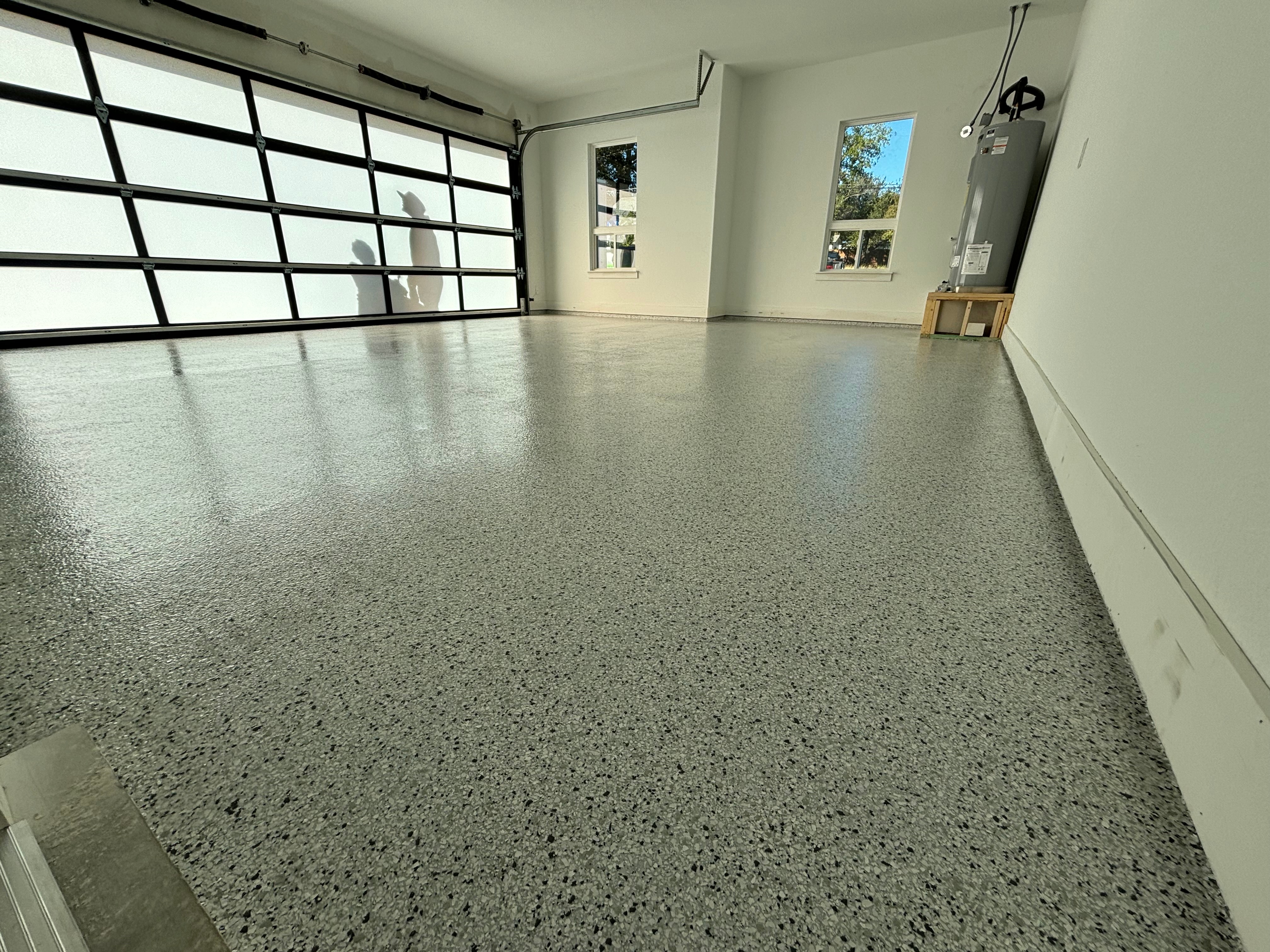 Modern Glass Door Garage