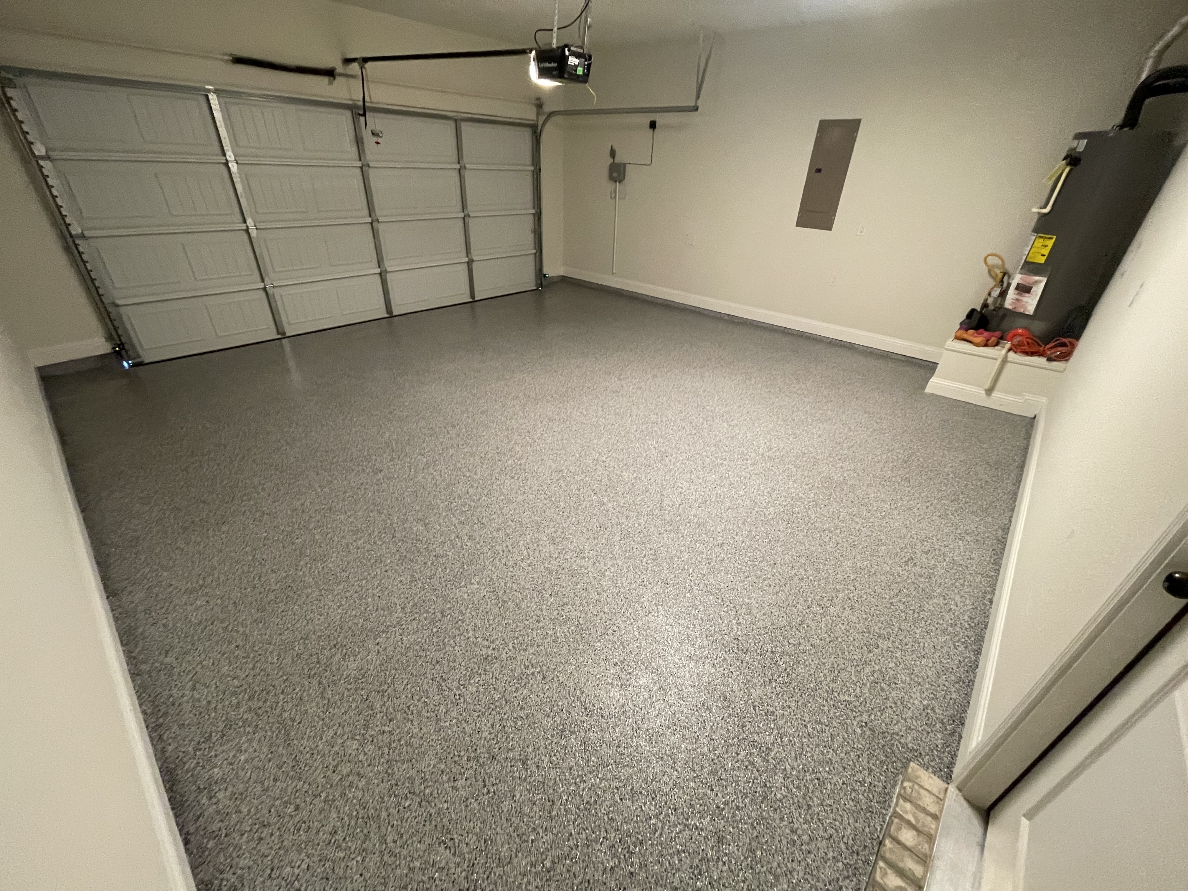 Medium Gray Flake Garage