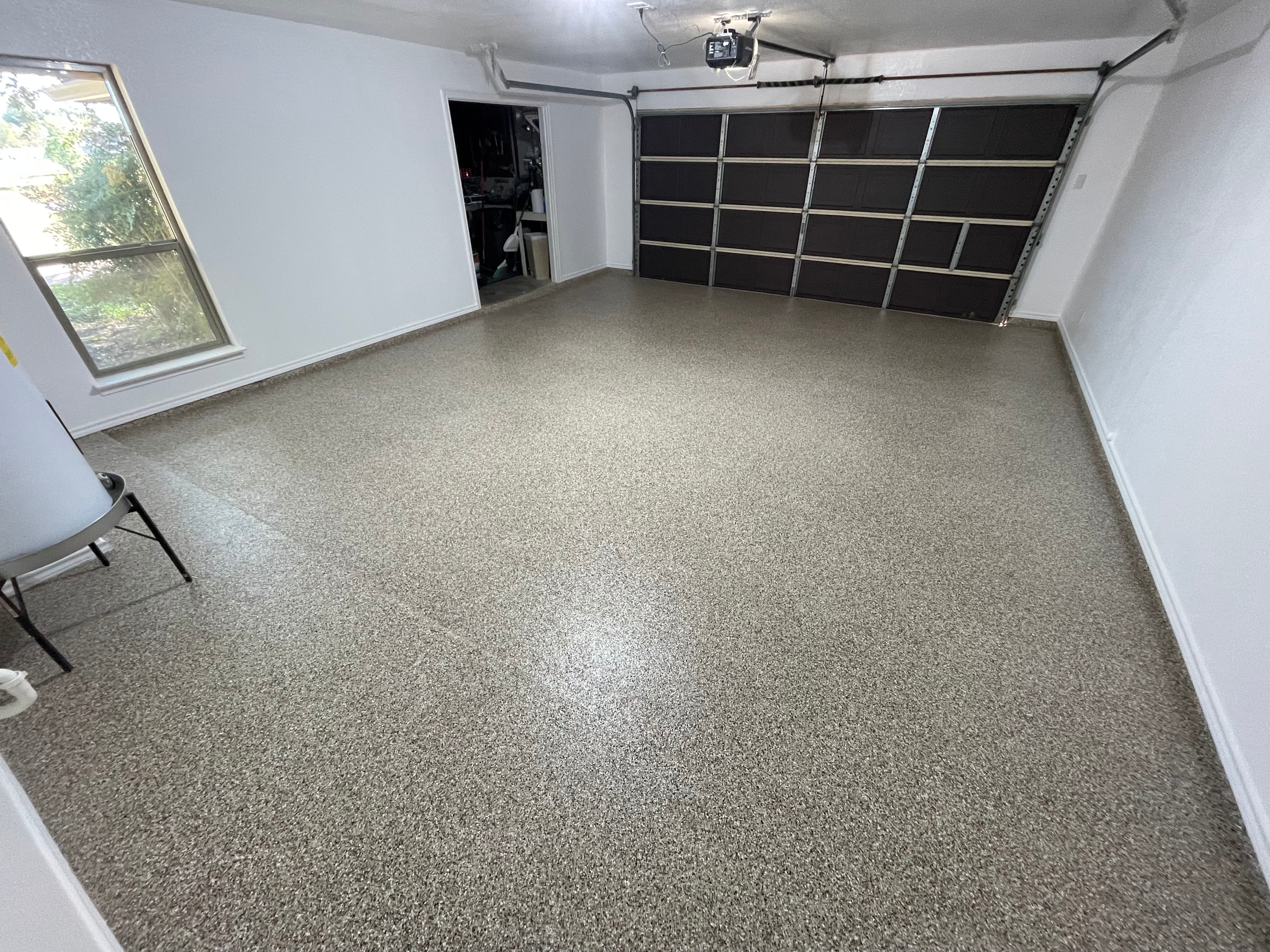 Olive Tan Flake Garage