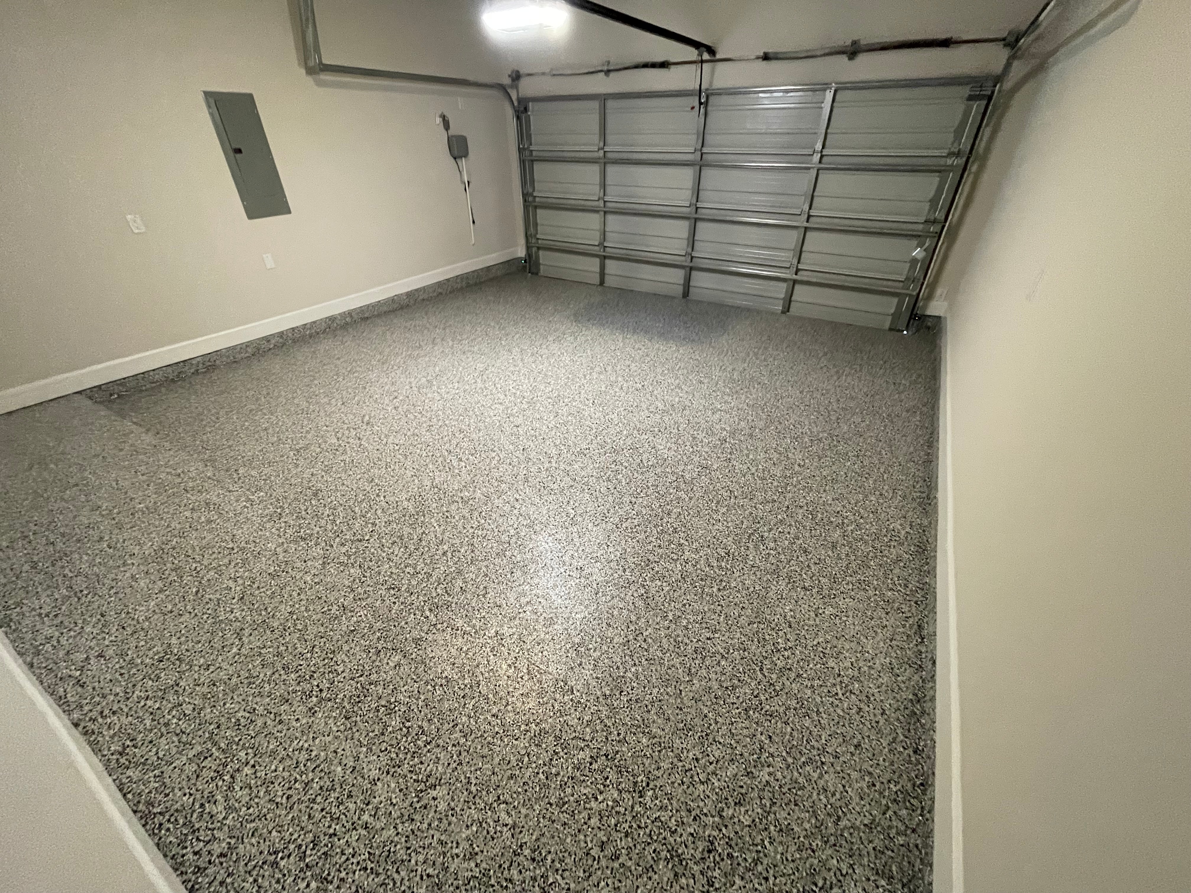 Salt & Pepper Flake Garage