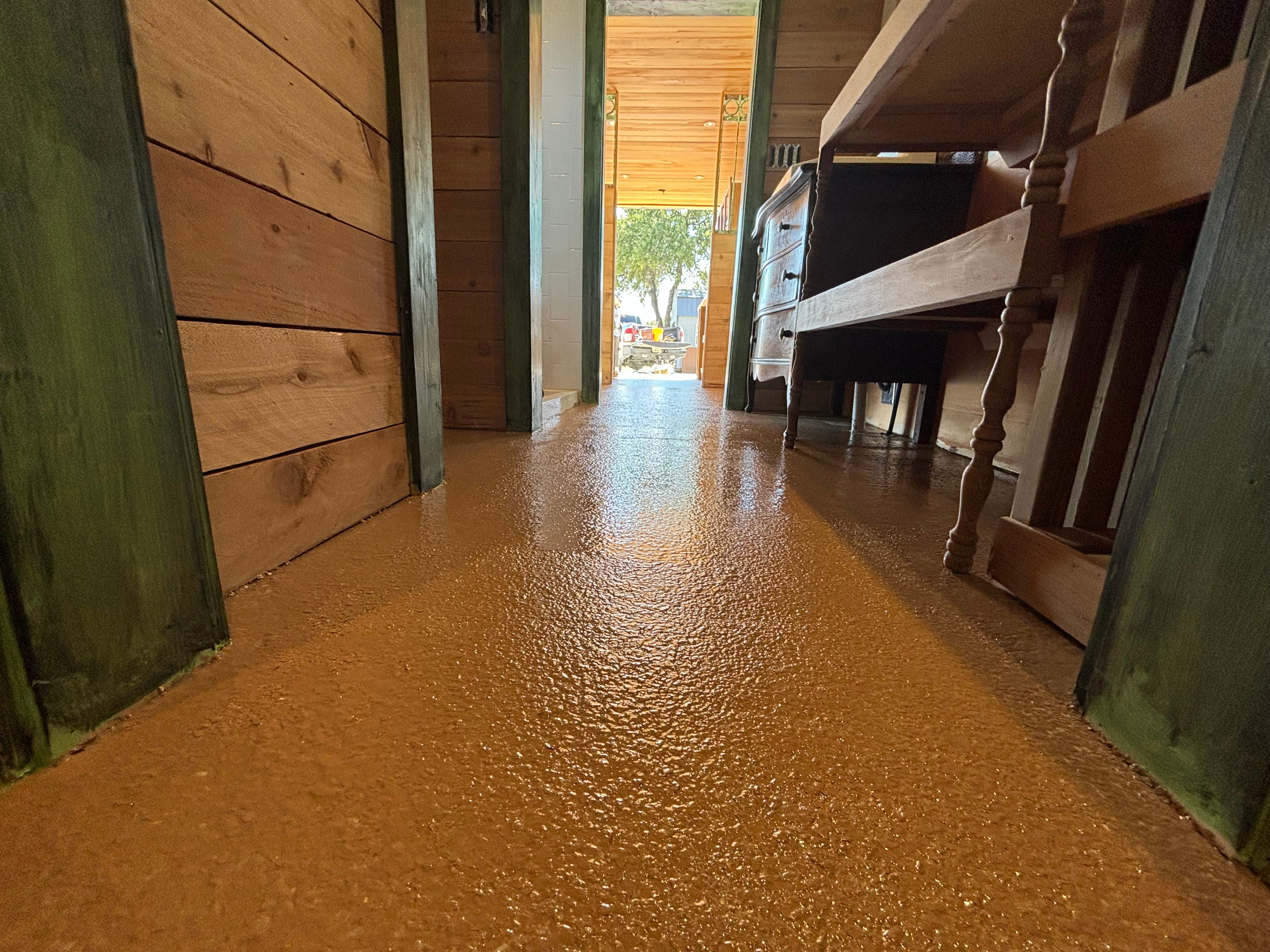 Rustic Shop Corridor